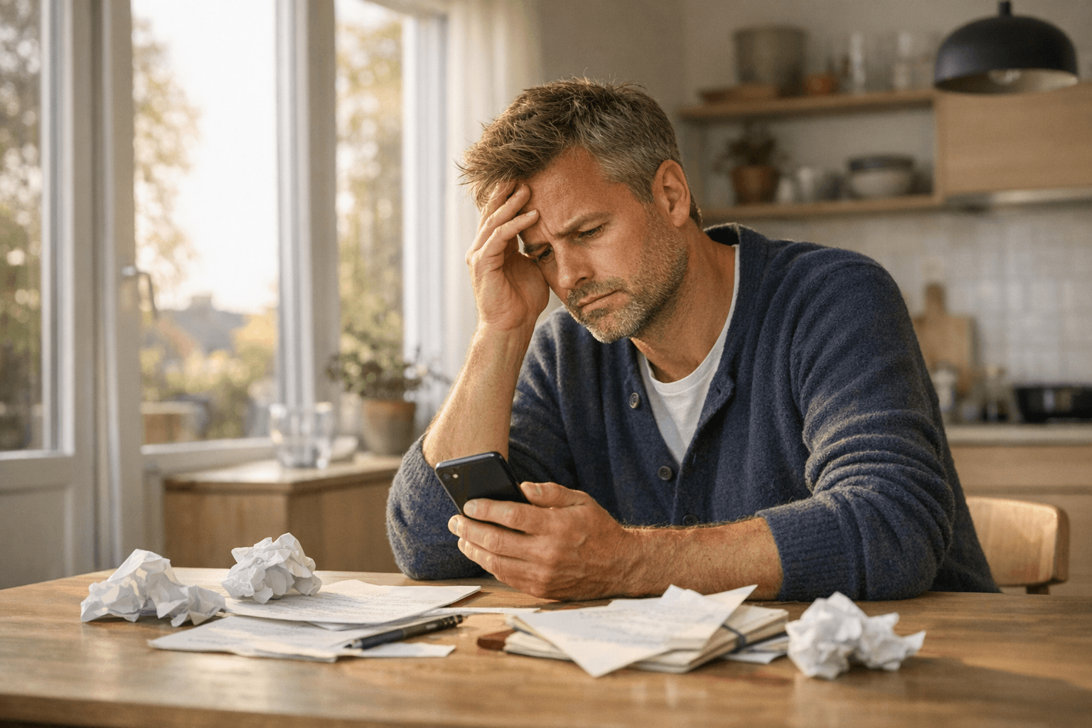 Frustreret boligejer søger efter håndværker