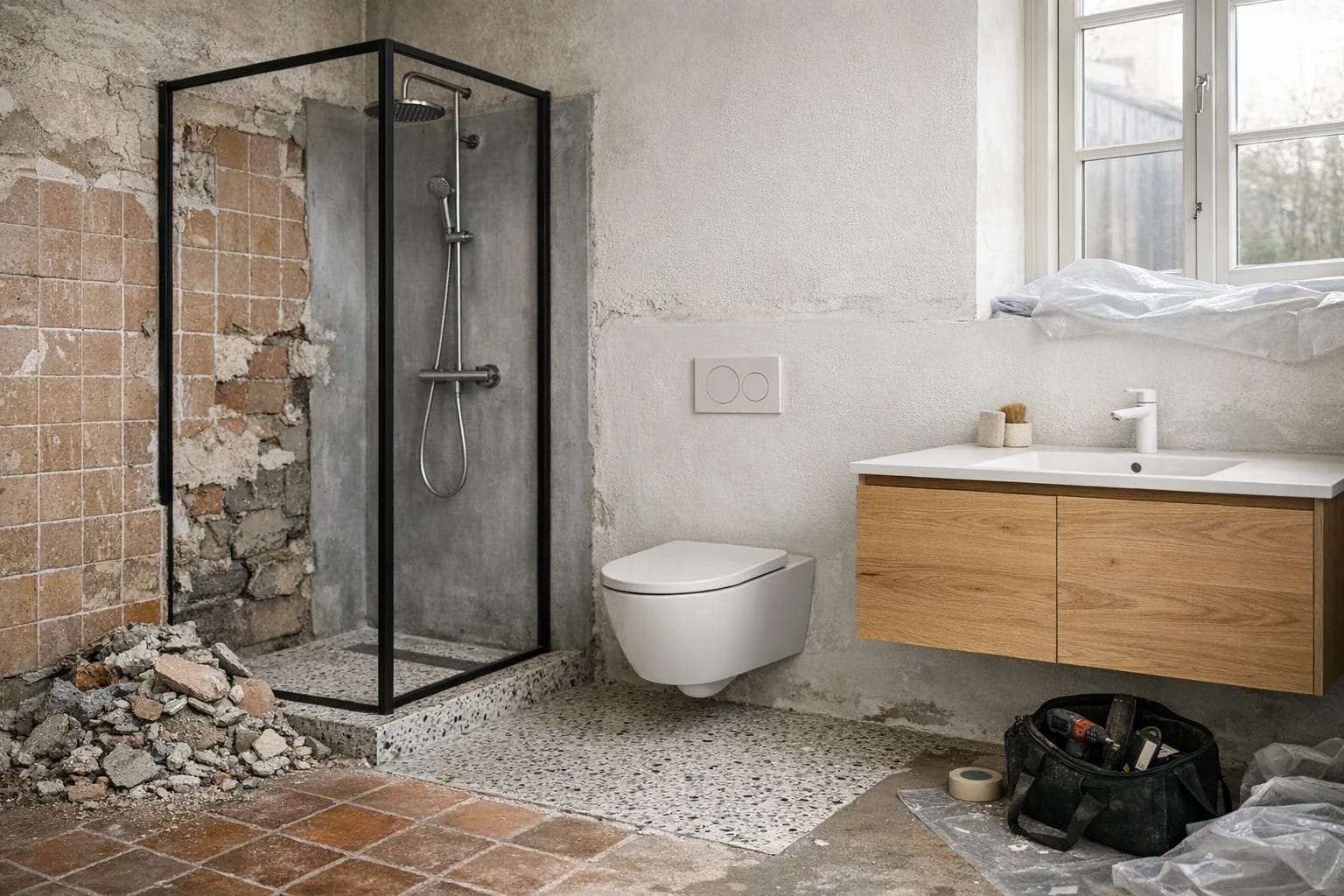 Badeværelse i Albertslund — Kvaligo