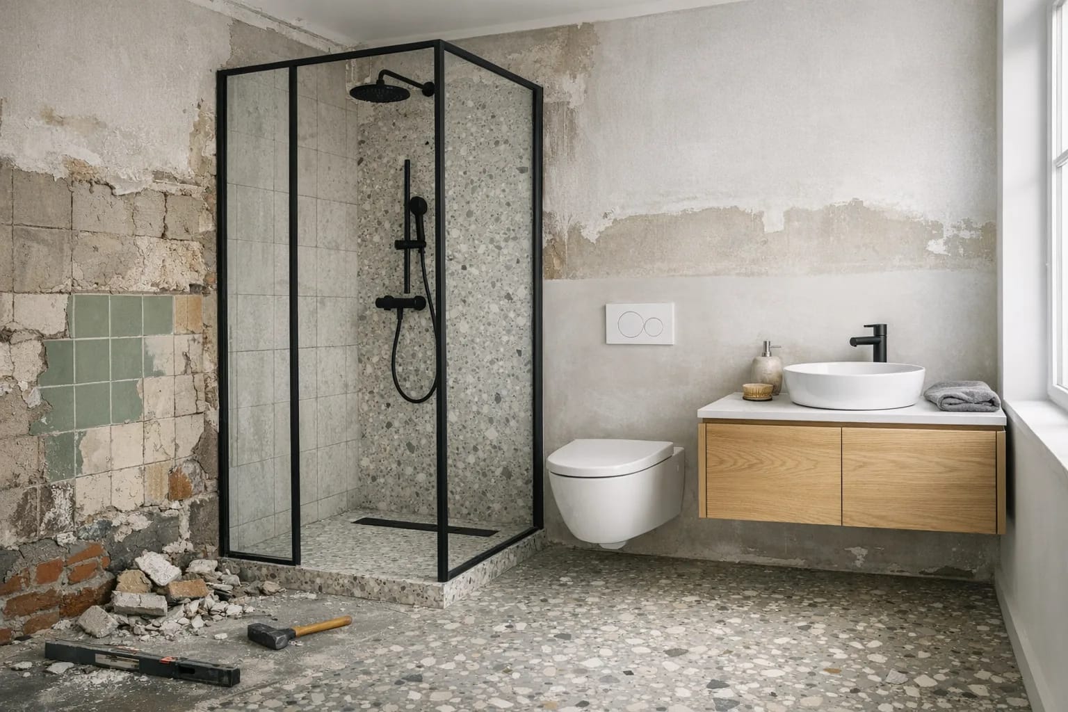 Badeværelse i Glostrup — Kvaligo