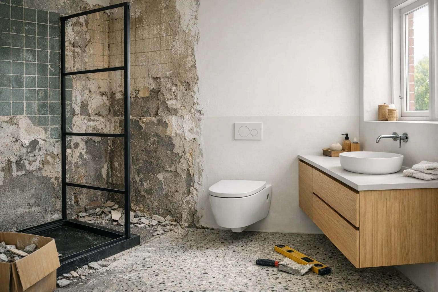 Badeværelse i Haslev — Kvaligo