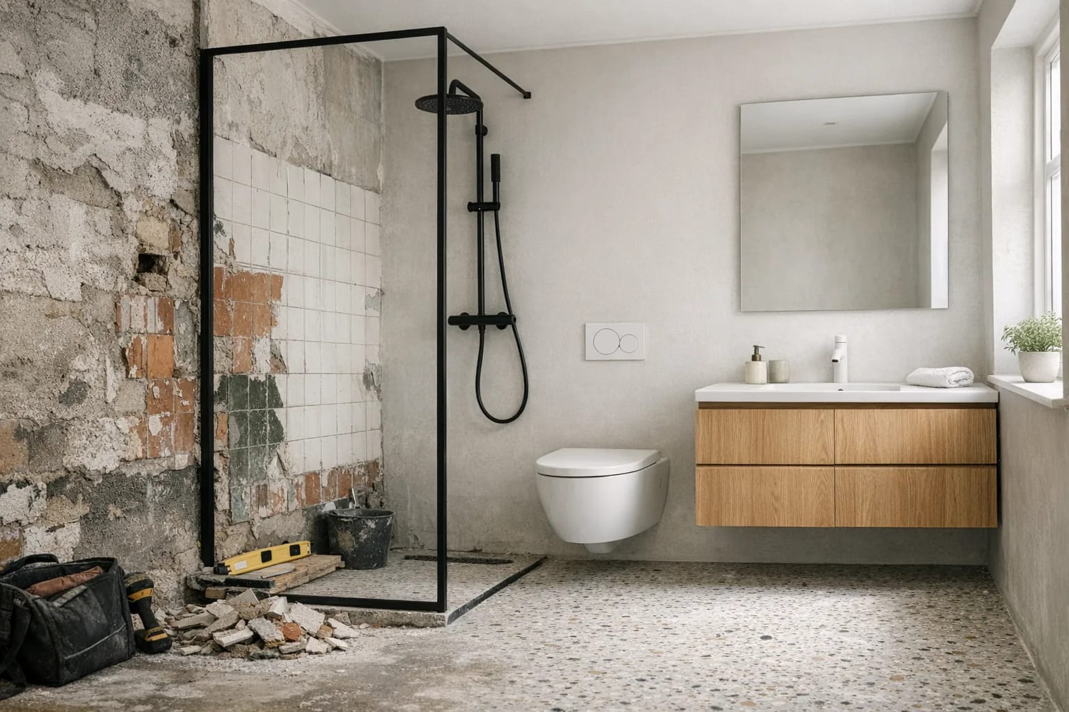 Badeværelse i Herning — Kvaligo