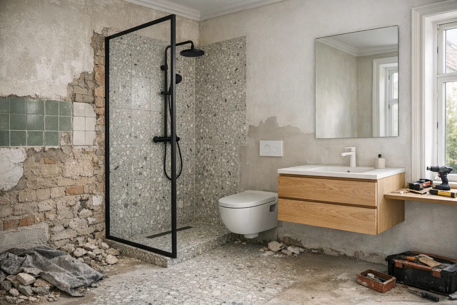 Badeværelse i Silkeborg — Kvaligo