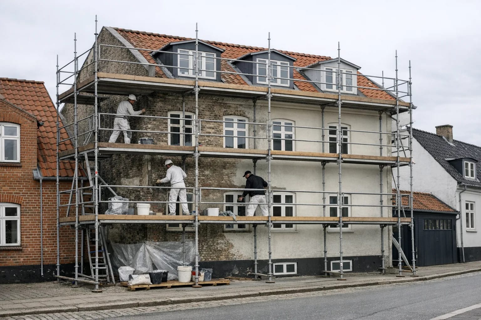 Facade i Nykøbing F. — Kvaligo