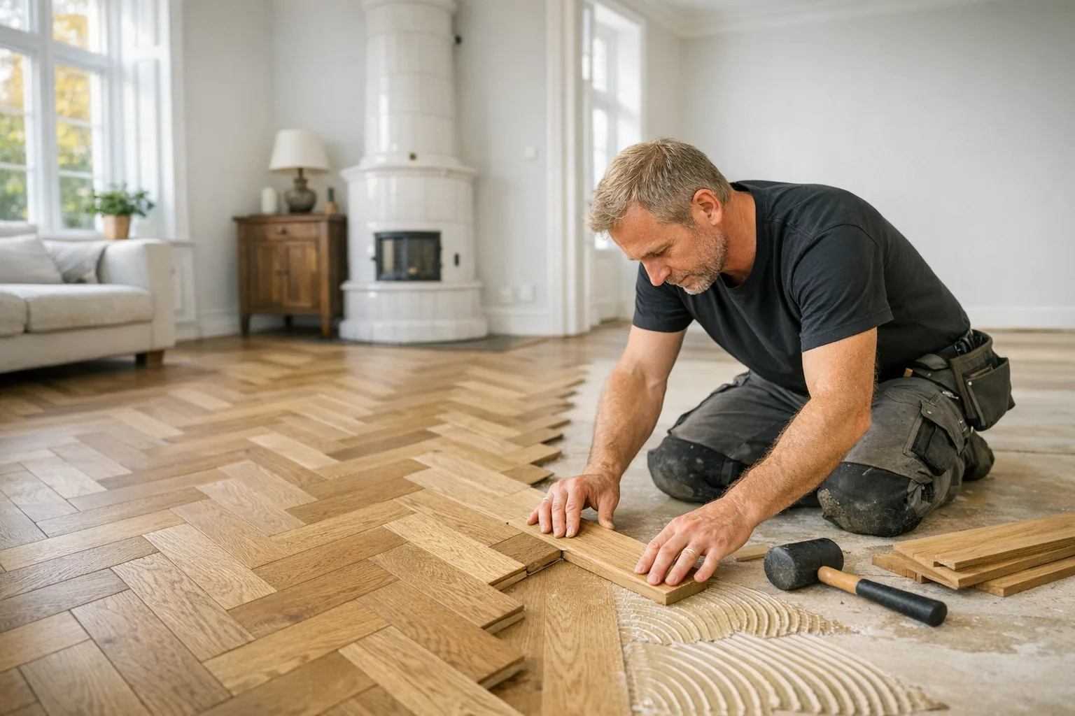 Gulv i Faxe — Kvaligo