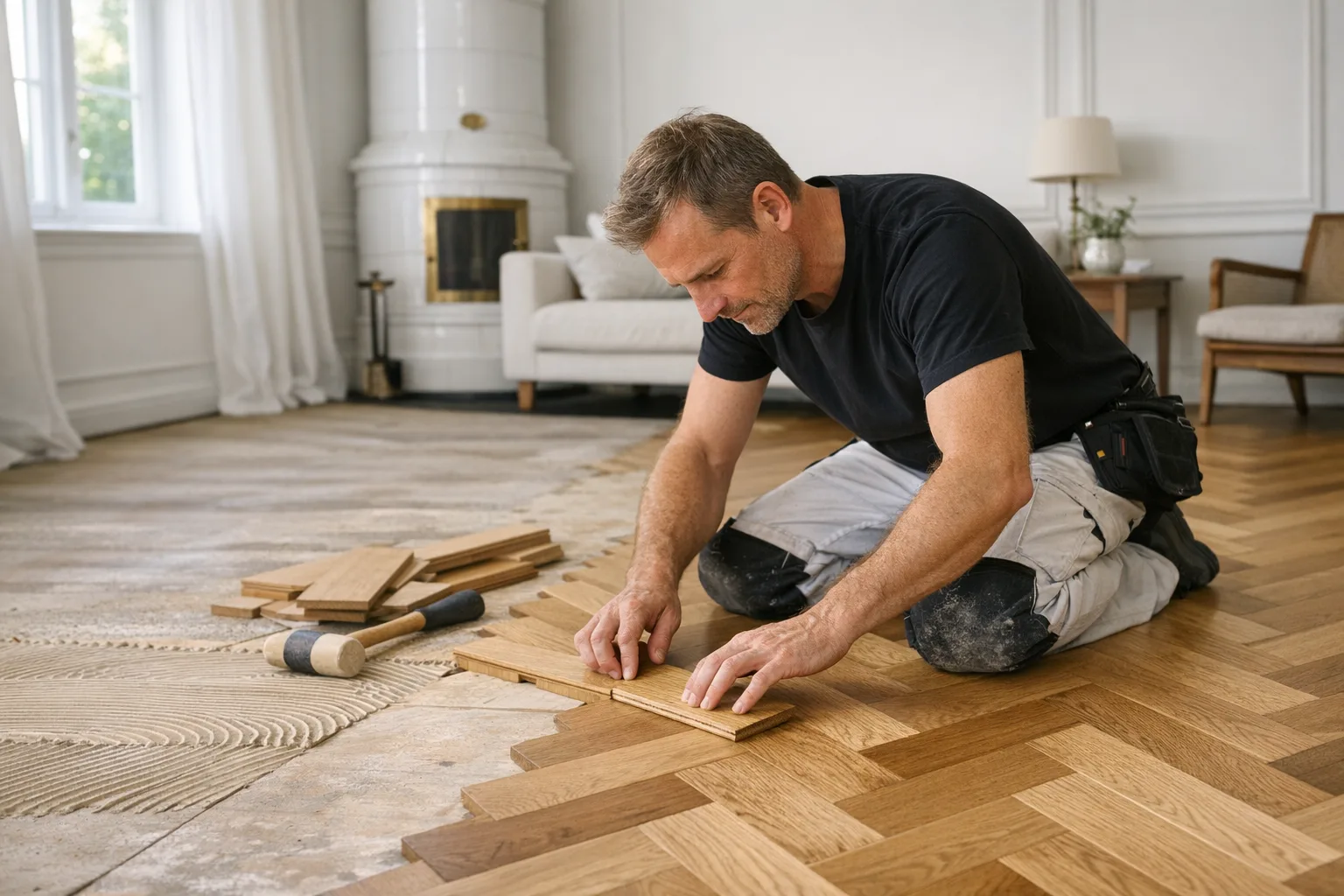 Gulv i Gentofte — Kvaligo