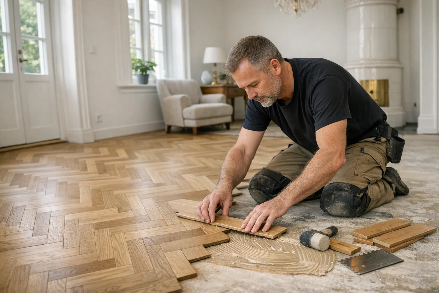 Gulv i Lyngby — Kvaligo