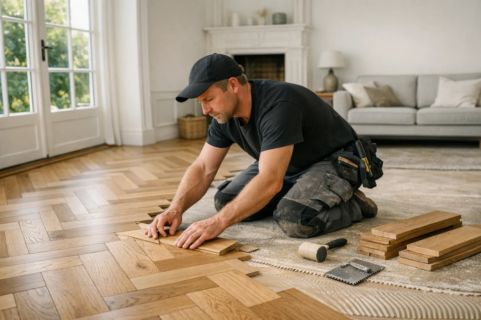 Gulv i Nykøbing F. — Kvaligo