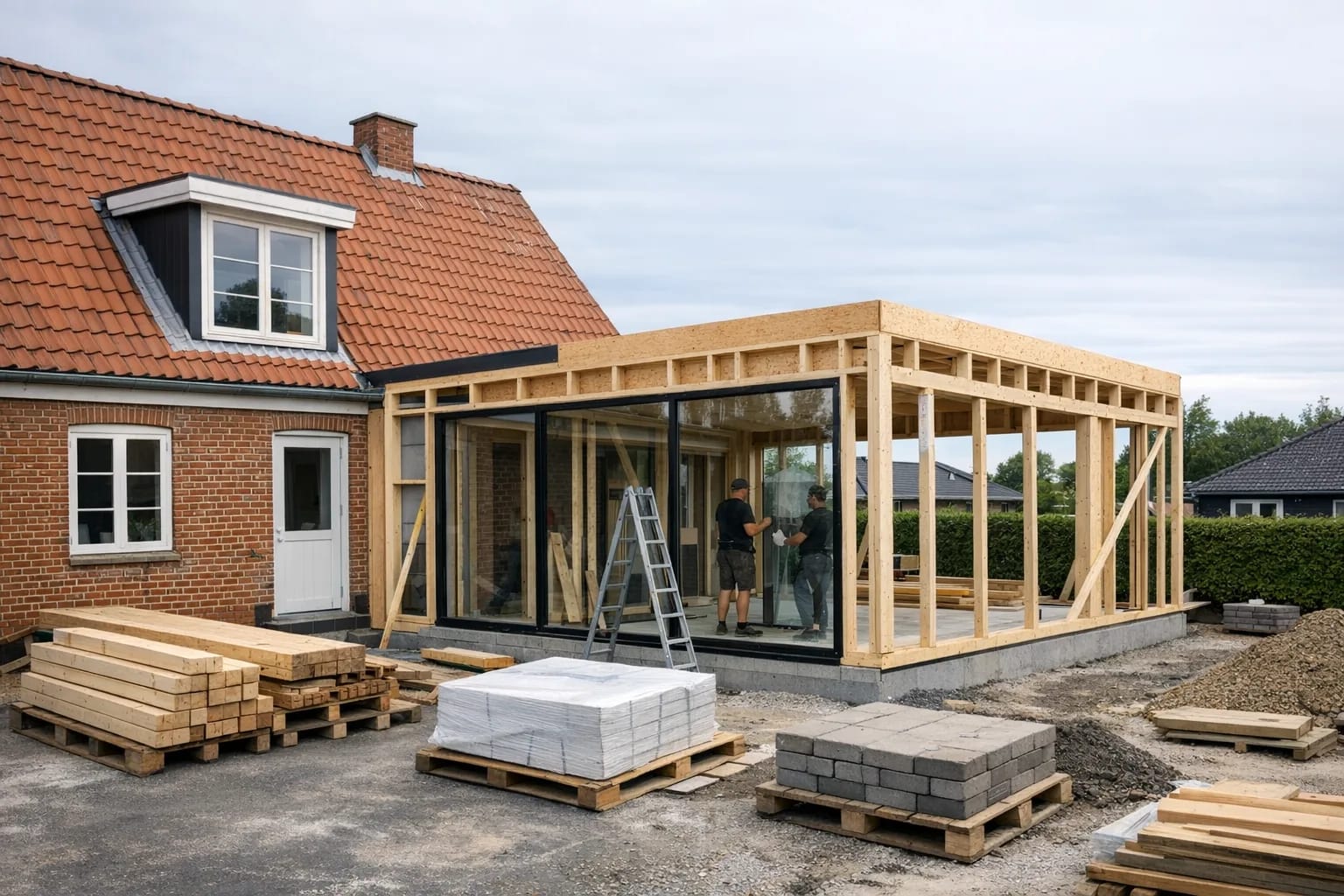 Tilbygning i Aalborg — Kvaligo