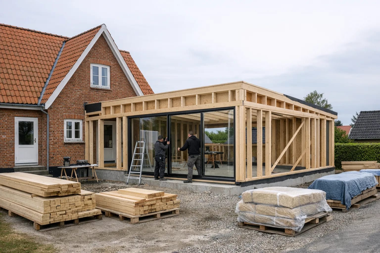 Tilbygning i Aarhus — Kvaligo