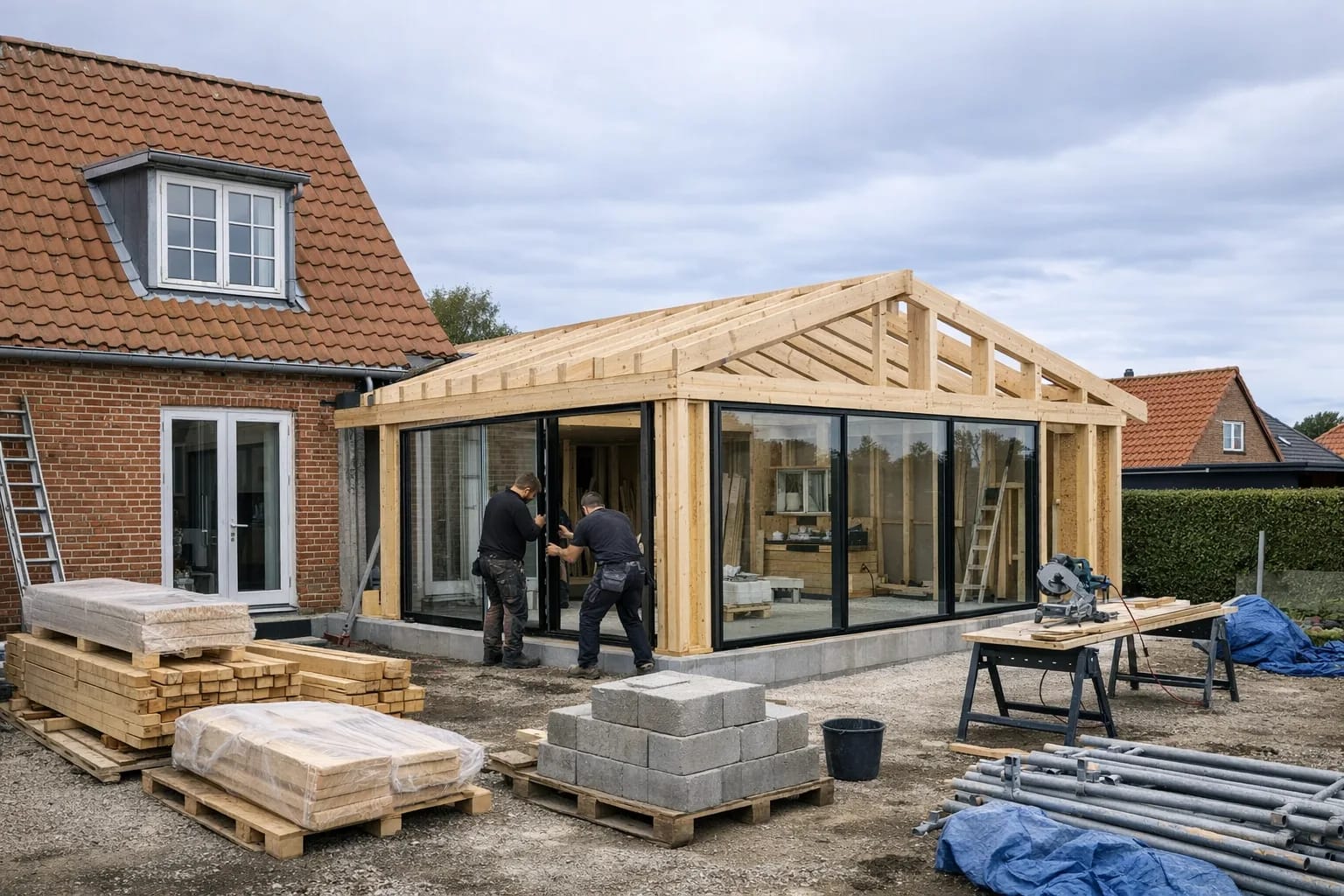 Tilbygning i Ballerup — Kvaligo