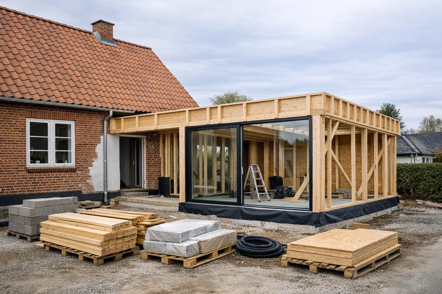 Tilbygning i Esbjerg — Kvaligo