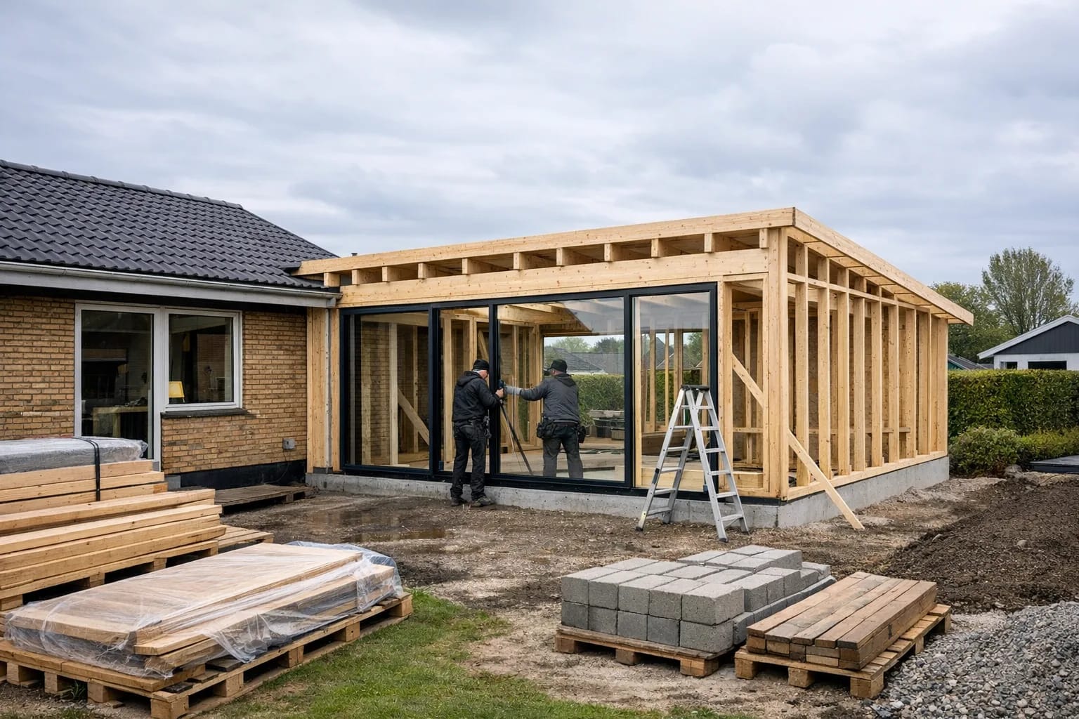 Tilbygning i Greve — Kvaligo