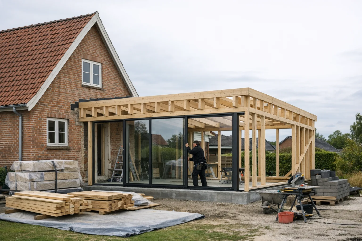 Tilbygning i Helsingør — Kvaligo