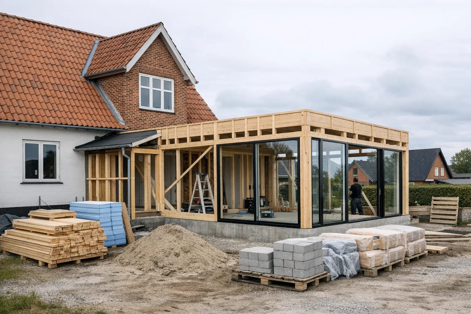 Tilbygning i Herning — Kvaligo