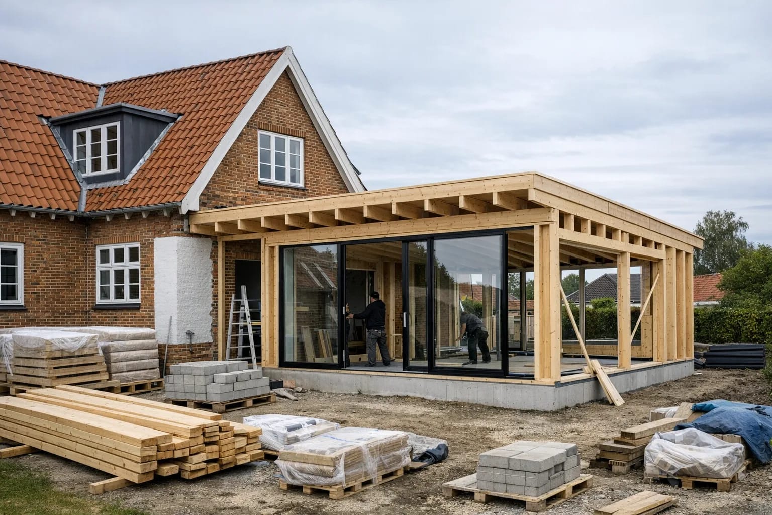 Tilbygning i Horsens — Kvaligo