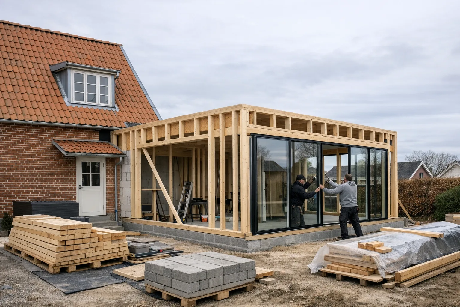 Tilbygning i Hvidovre — Kvaligo