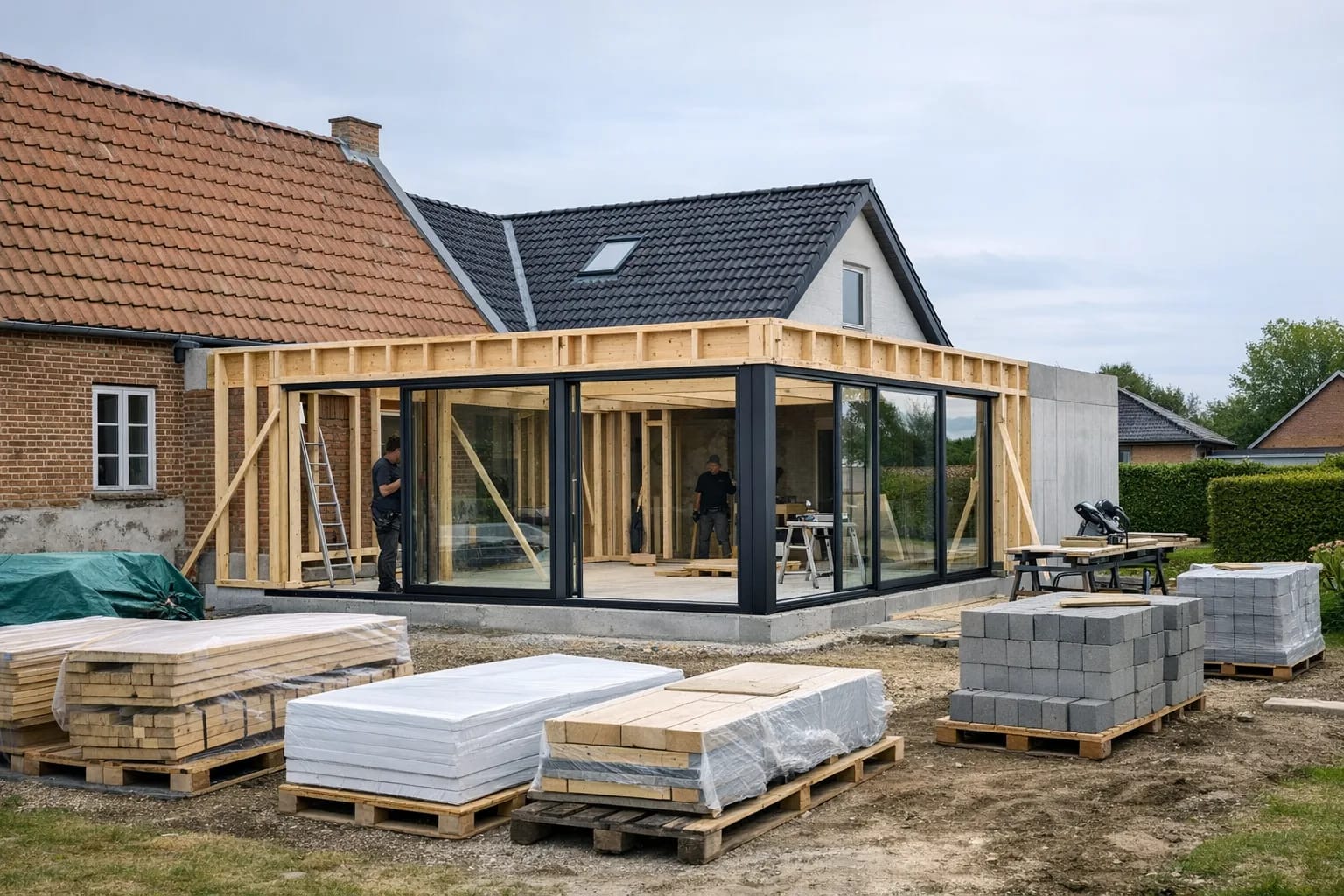 Tilbygning i Næstved — Kvaligo