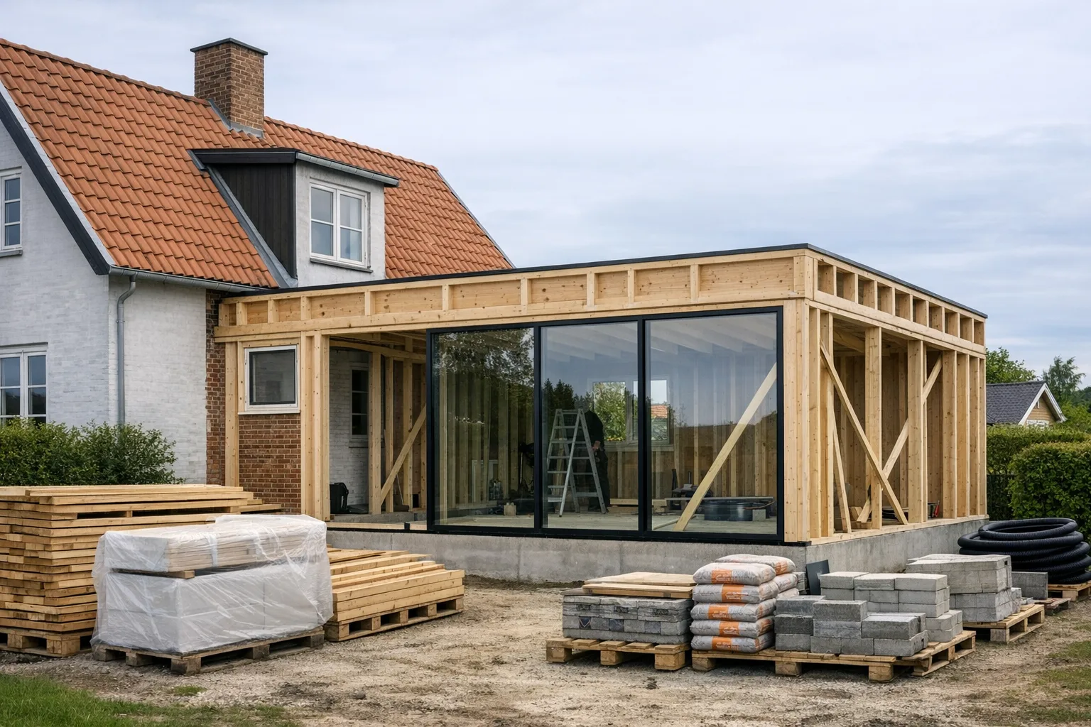 Tilbygning i Sorø — Kvaligo