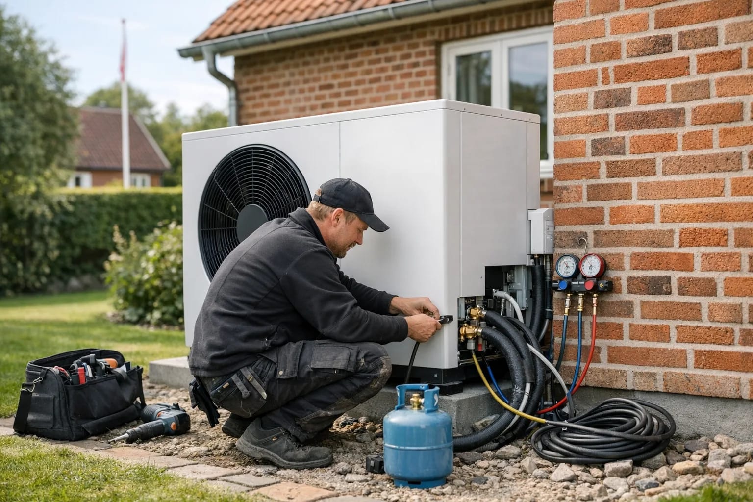 Varmepumpe i Gentofte — Kvaligo