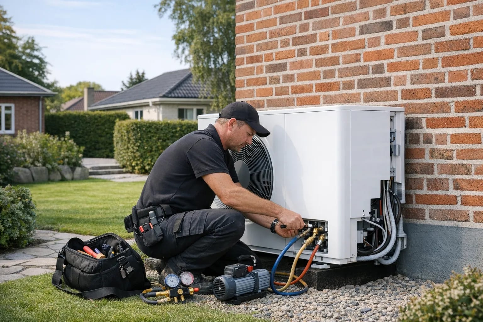 Varmepumpe i Glostrup — Kvaligo