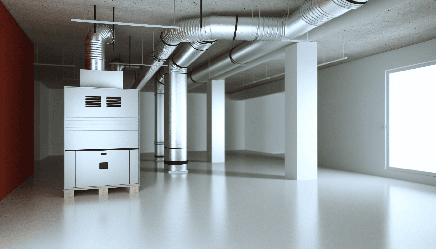 Professionel installation af stor kælderaffugter