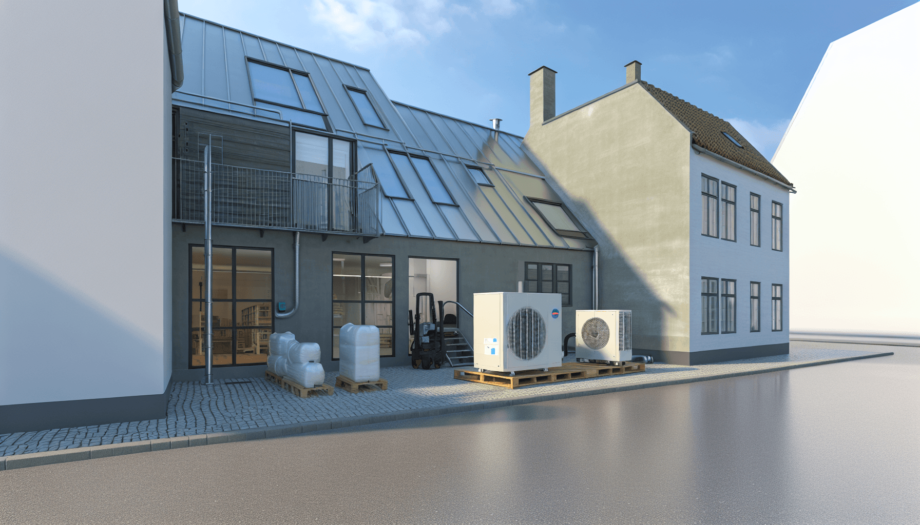 Varmepumpe installation ved anneks