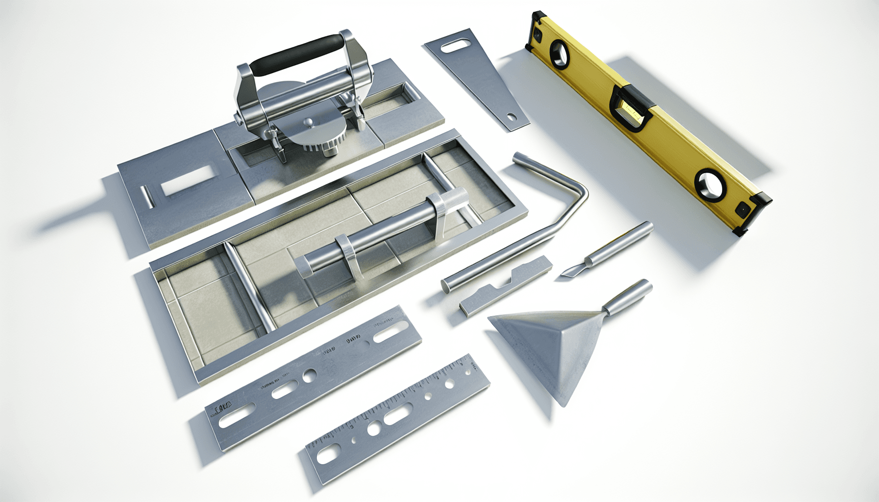 Dansk mand der lægger fliser i badeværelse