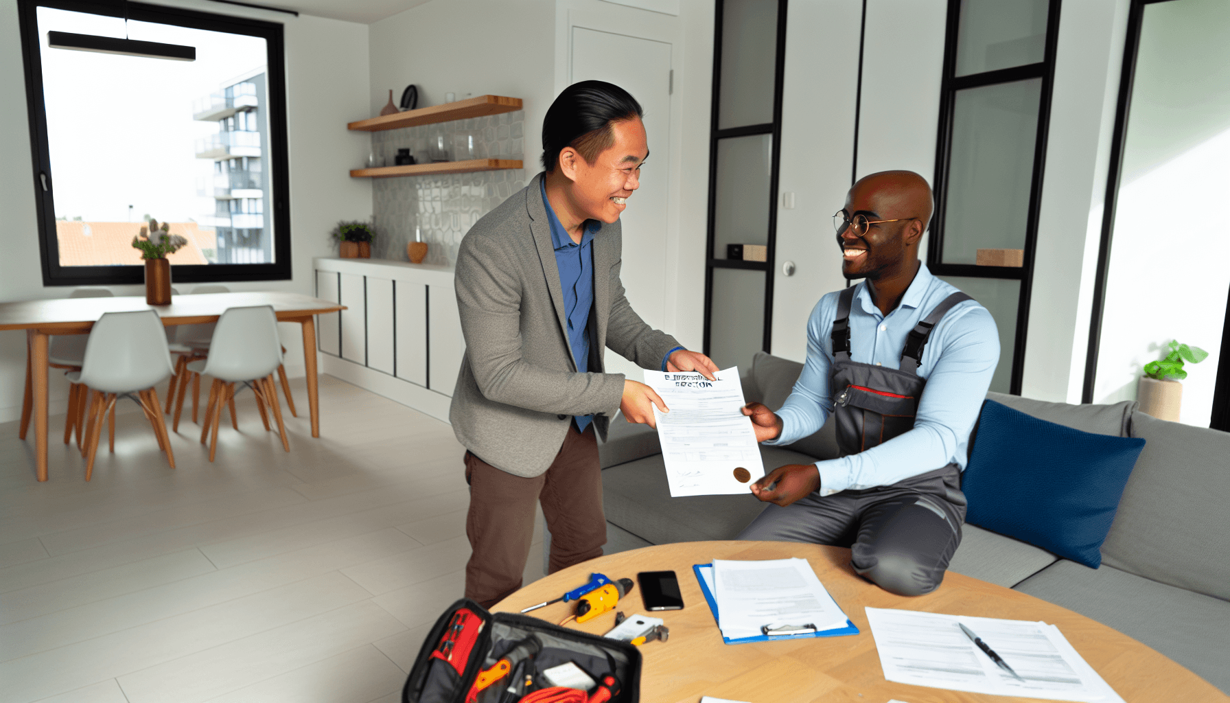 Elektriker færdiggør eltjek og udleverer certifikat