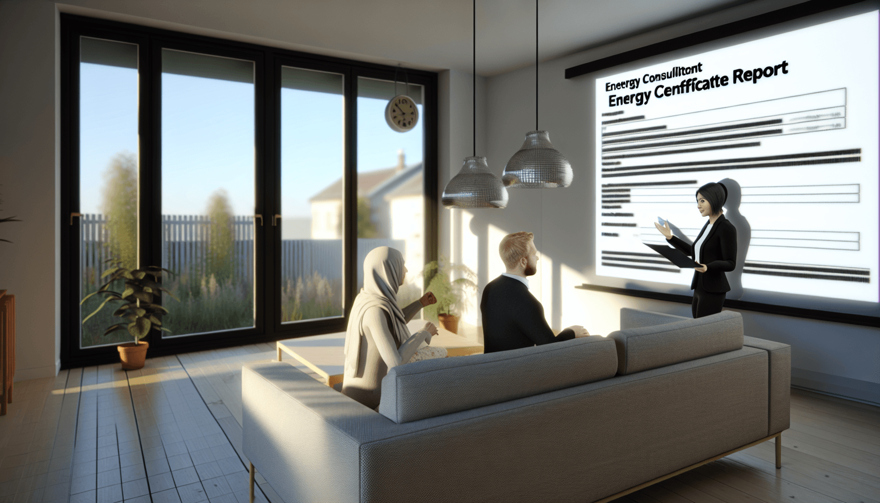 Energikonsulent forklarer villaejere energimærke rapport