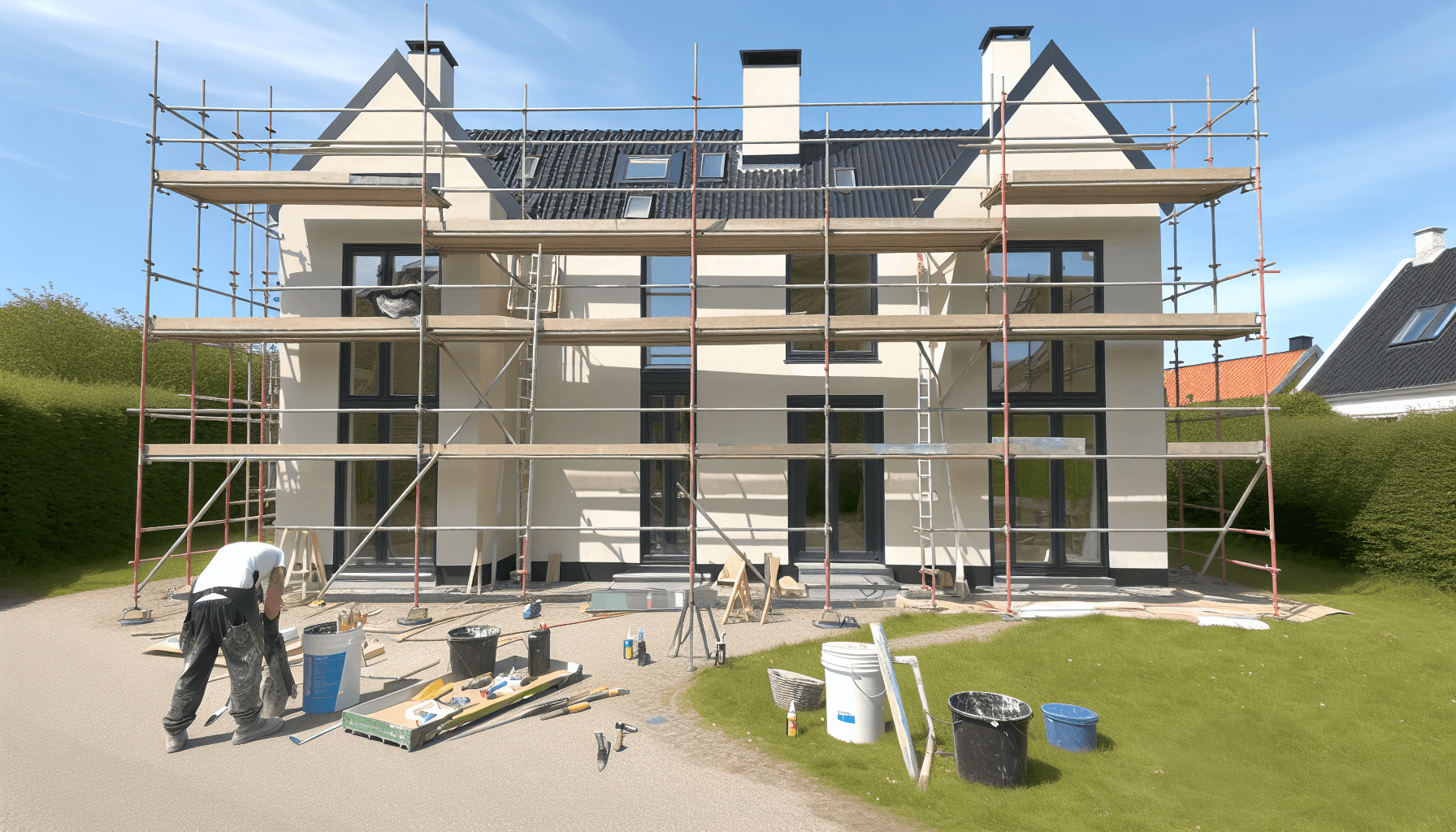 Facaderenovering pris 2026 - Få overblik over udgifter