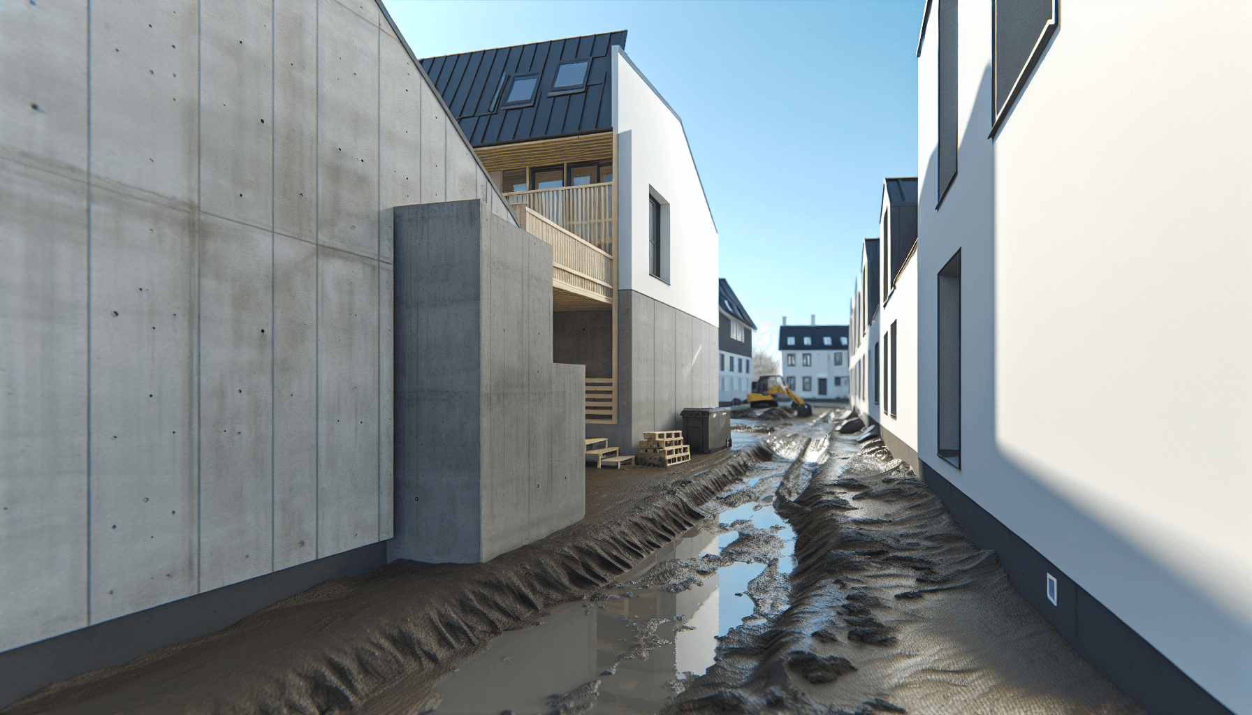 Vejrforhold påvirker faskinearbejde