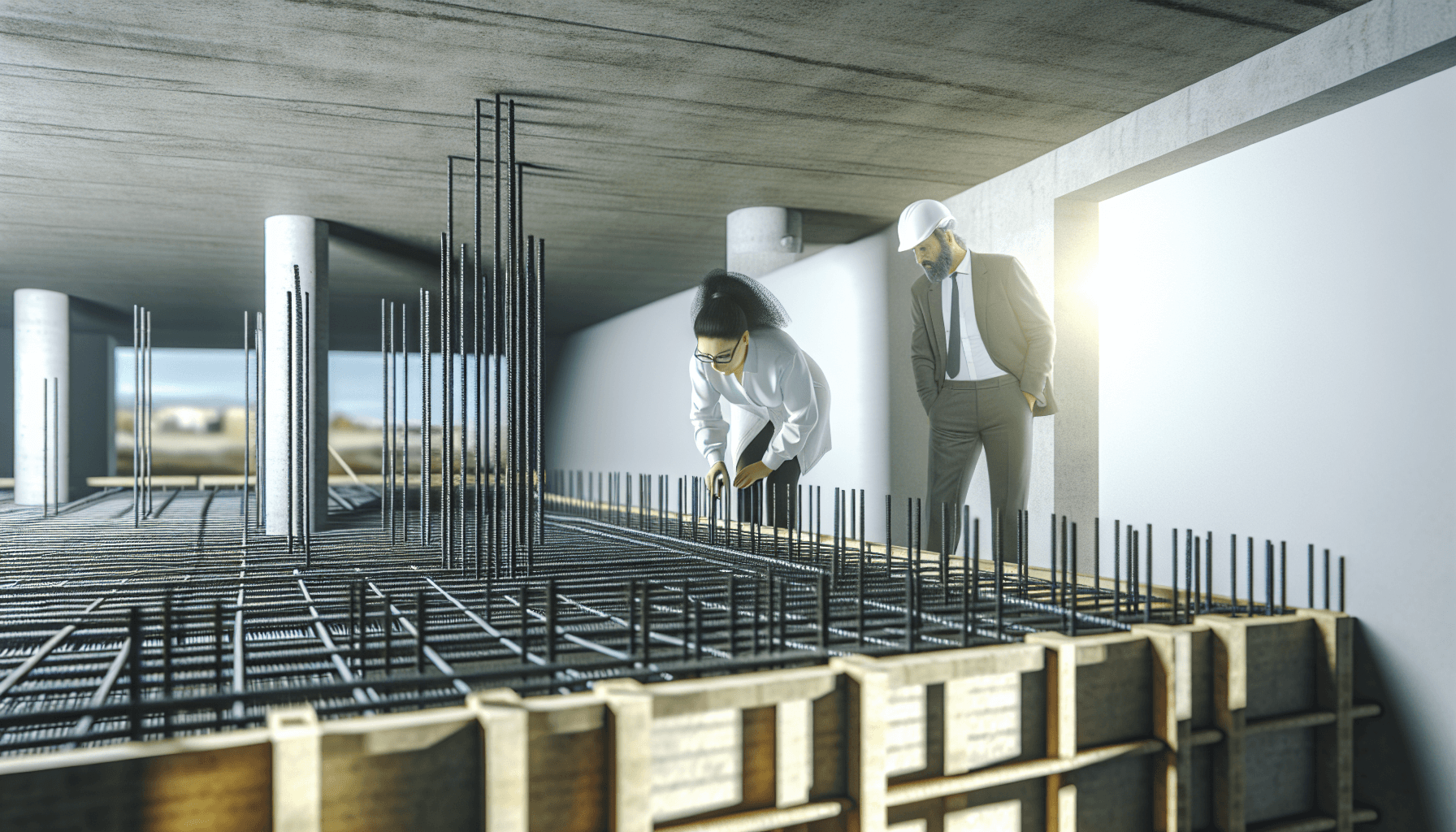 Kvalitetskontrol af armering før betonstøbning