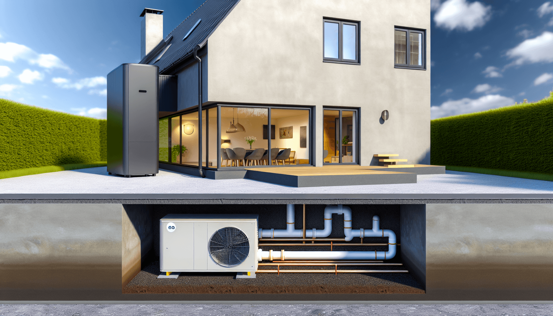 Sammenligning af jordvarme og luftvarmepumpe installation