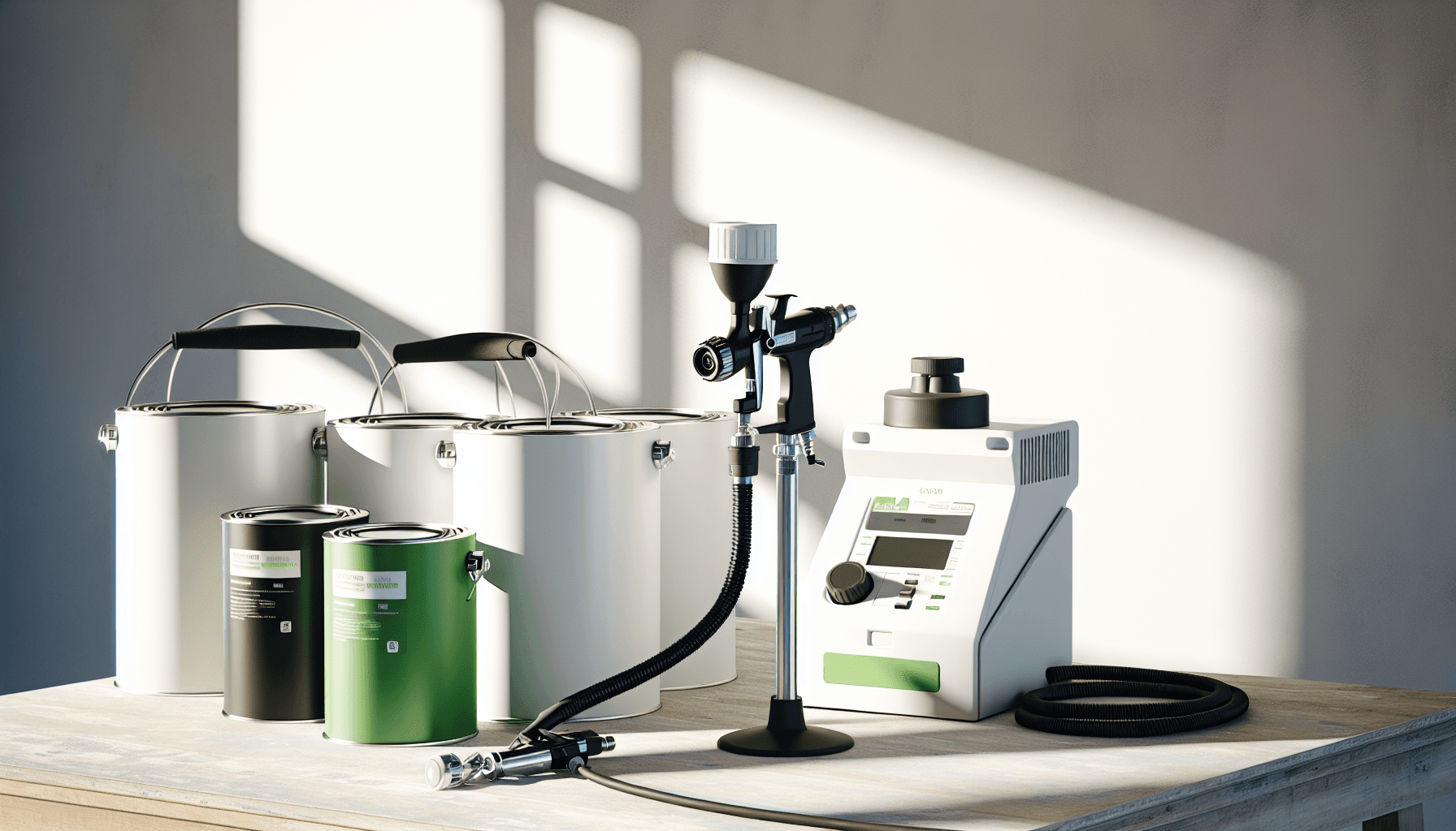 Moderne malerværktøj og miljøvenlige produkter