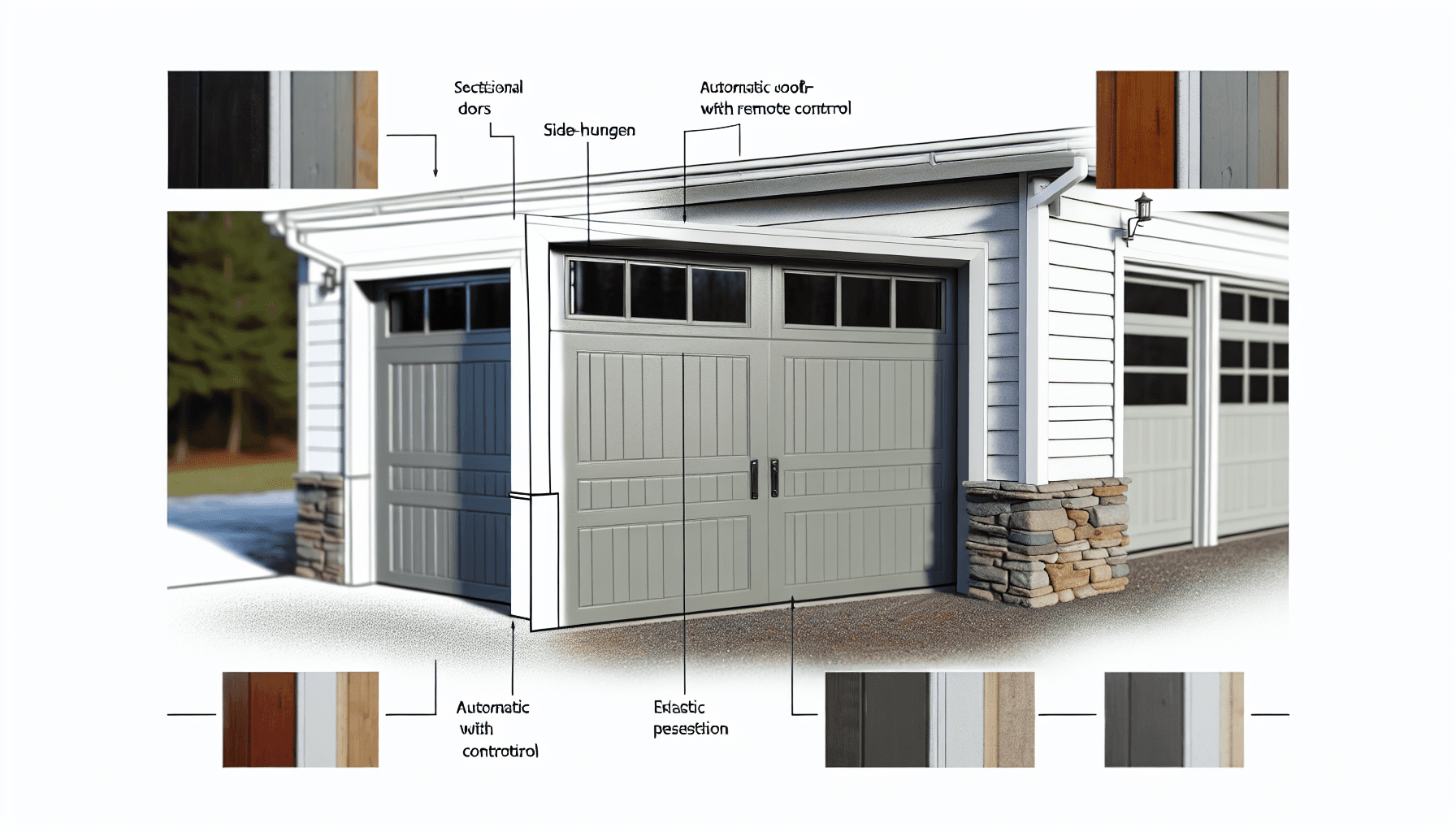 Forskellige typer garageporte