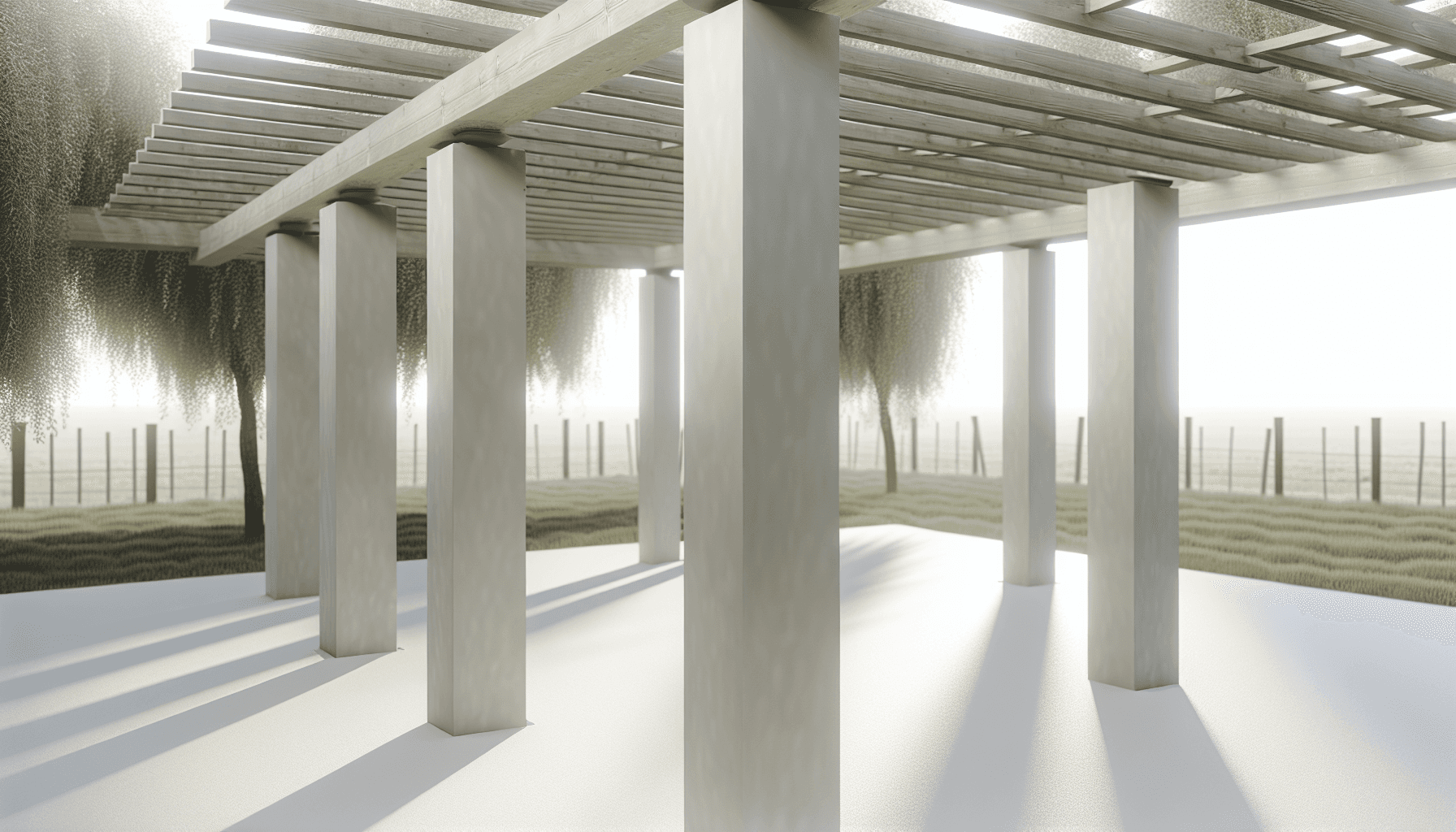 Moderne pergola der overholder danske bygningsregler