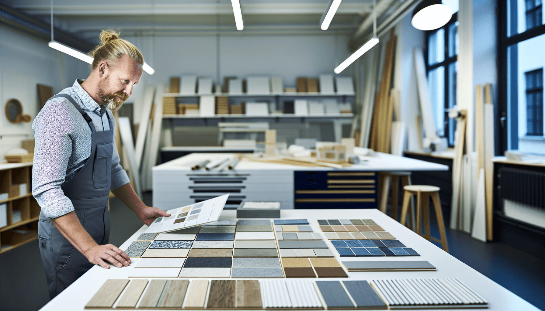 Materialevalgsmøde med håndværker