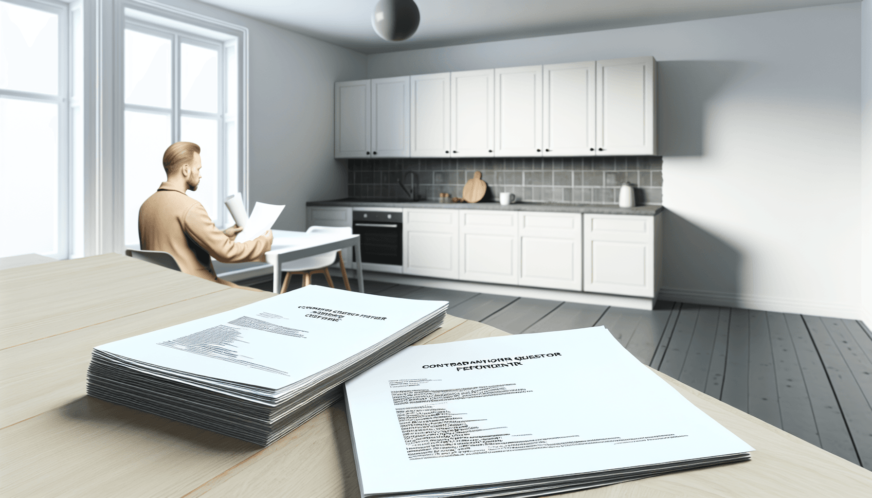 Boligejer sammenligner håndværkertilbud