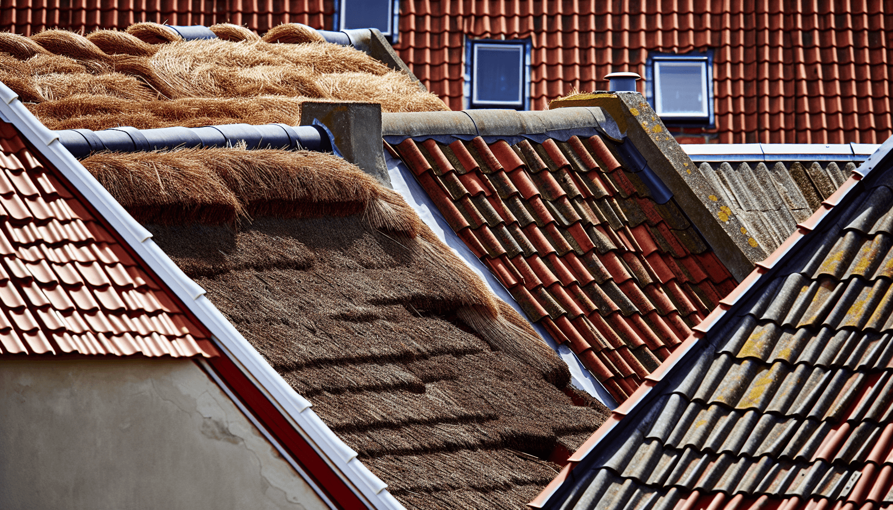 Sammenligning af forskellige tagtyper