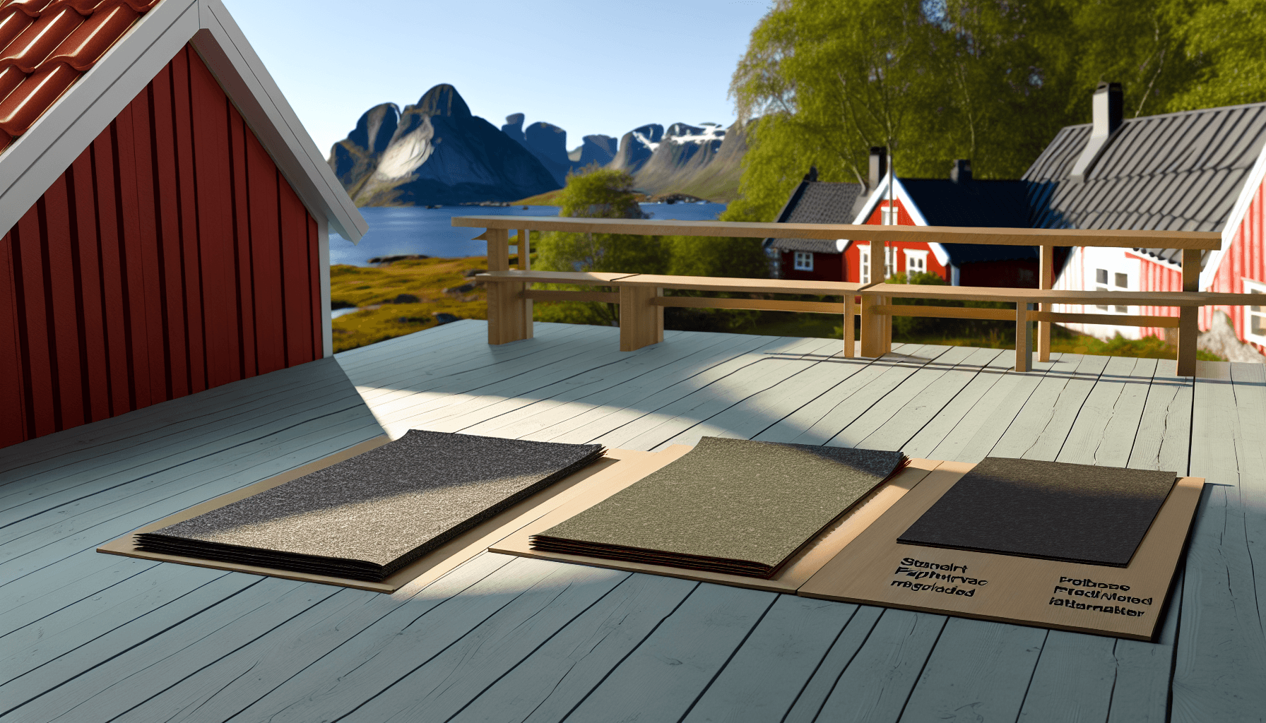 Sammenligning af forskellige tagpaptyper