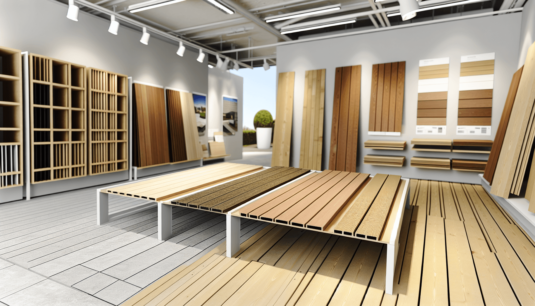 Sammenligning af forskellige terrasse materialer