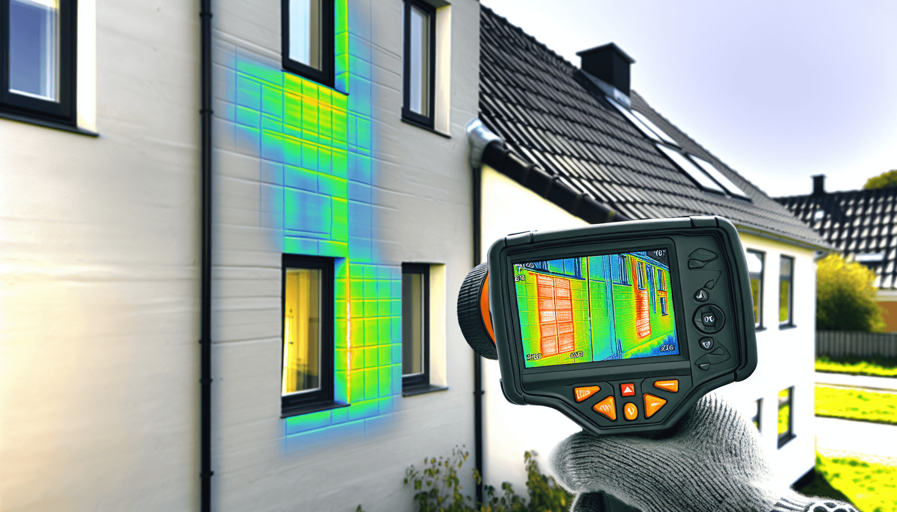 Detaljeret tilstandsrapport med termisk kamera