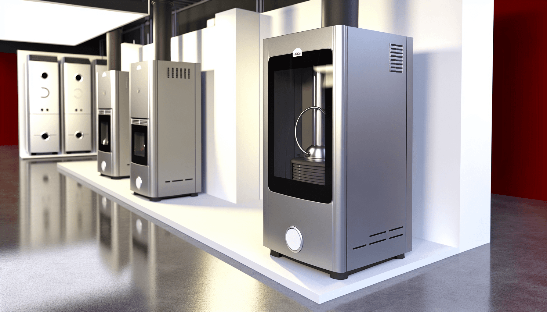 Sammenligning af forskellige oliefyr typer på række