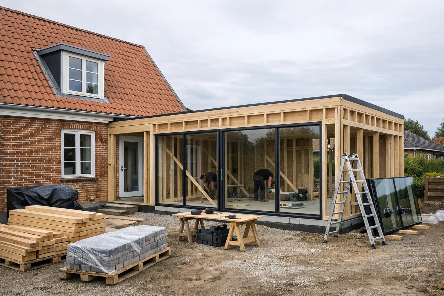 Tilbygning i Kolding — Kvaligo